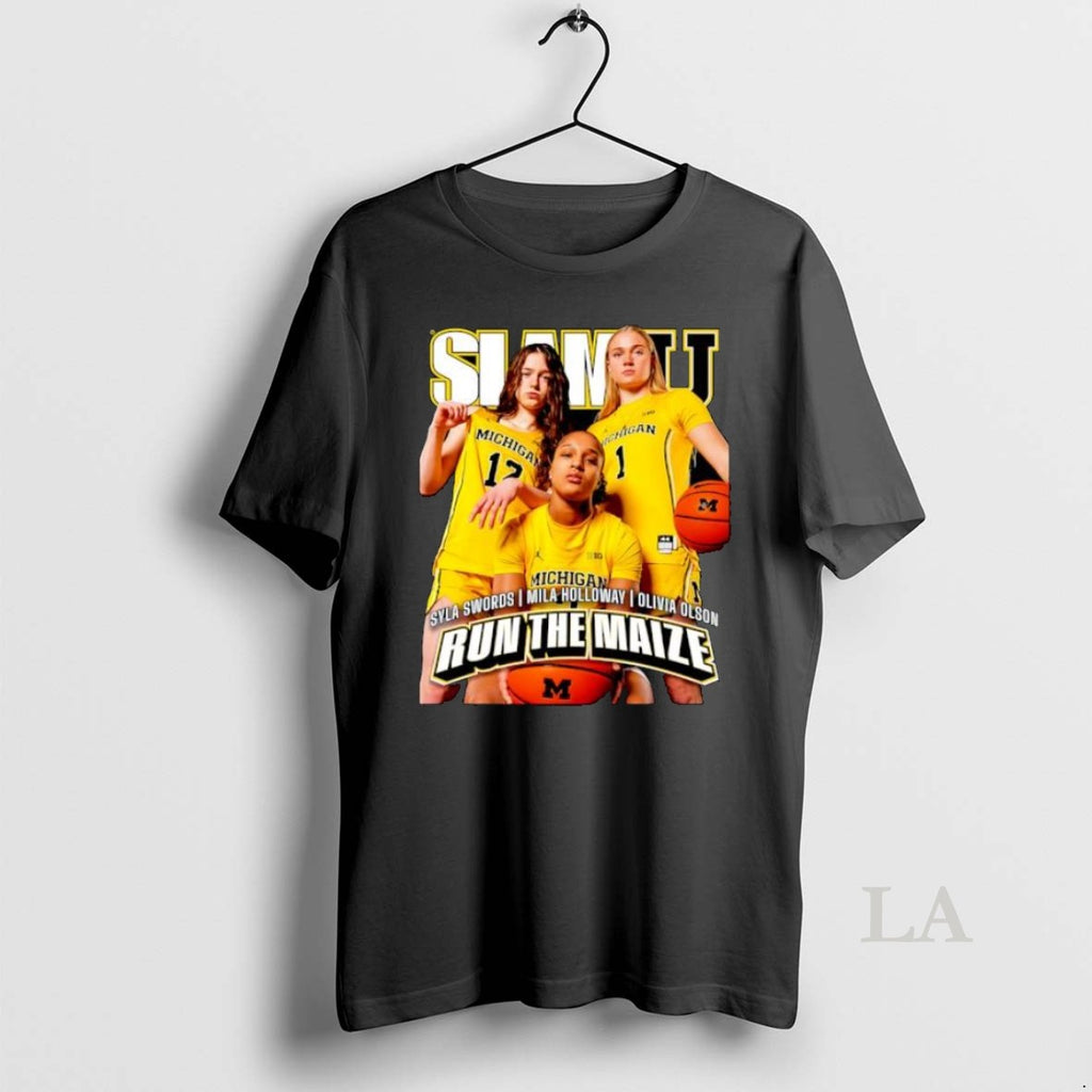 Original Slam Michigan Syla Swords Mila Holloway Olivia Olson Run The Maize