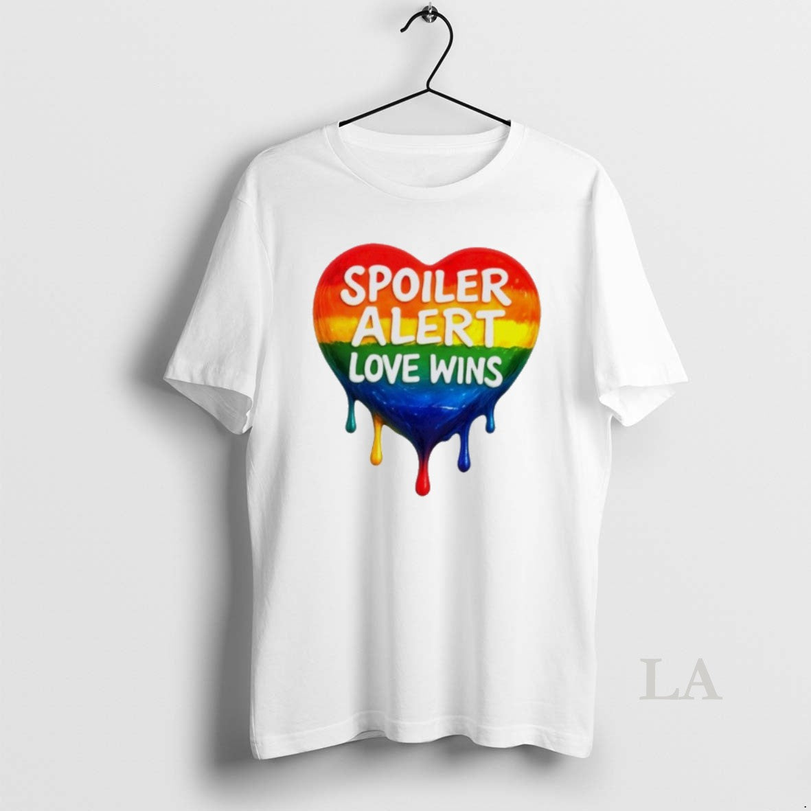 Original Spoiler Alert Love Wins Lgbtq Unisex , , , Long Sleeve Tee