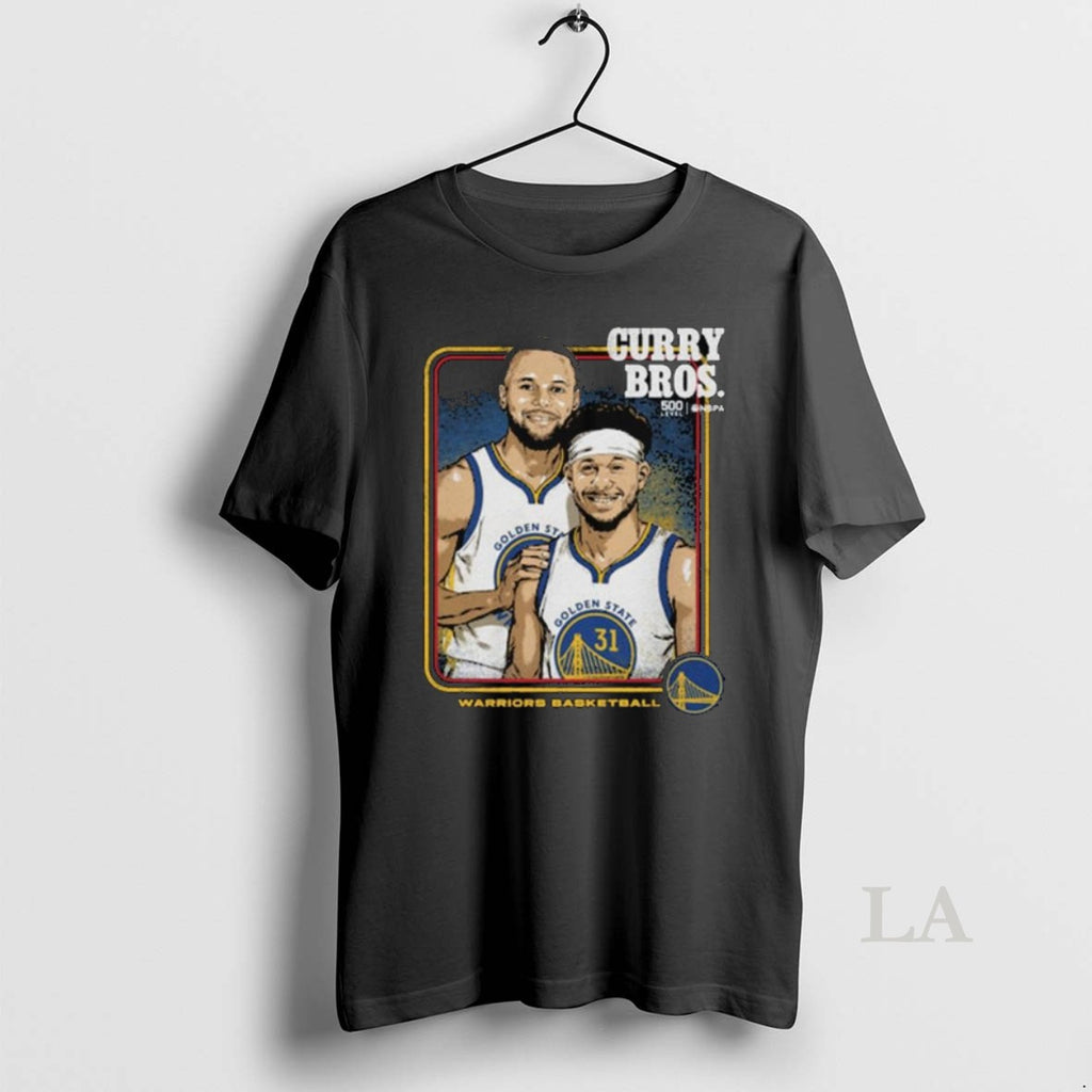 Original Steph Curry Seth Curry Golden State Warriors Step Brothers Long Sleve