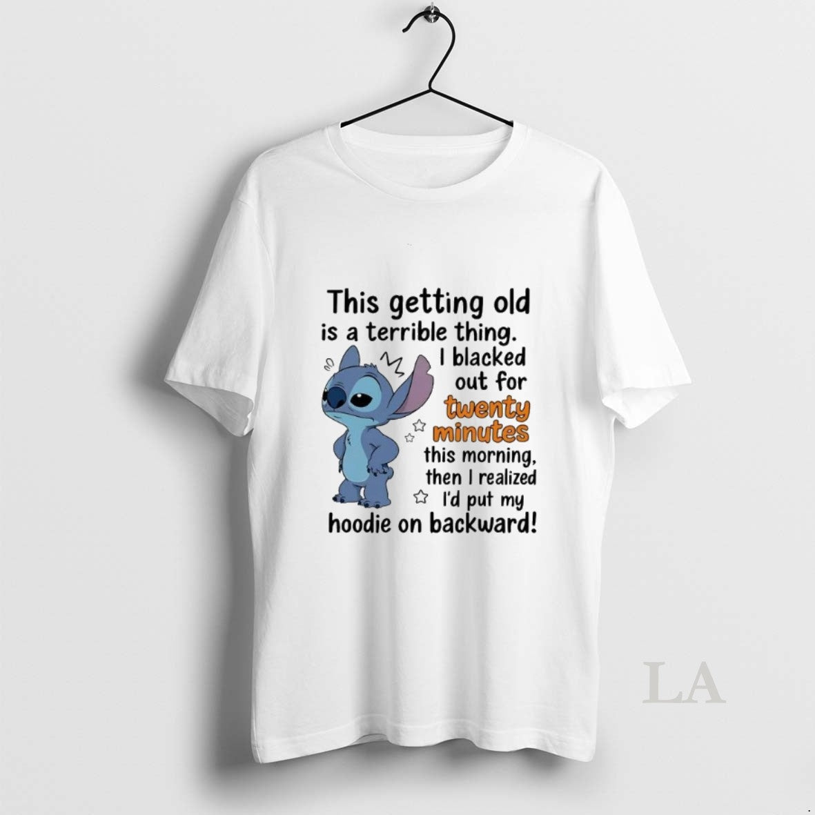 Original Stitch This Getting Old Is A Terrible Thing I Blacked Out Twenty Minutes