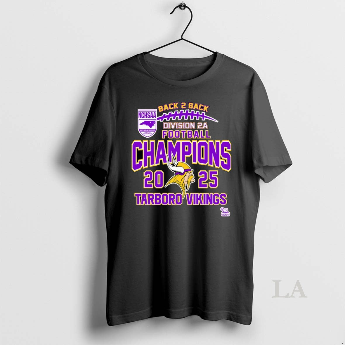 Original Tarboro Vikings Nchsaa Division 2a Football Champions 2025