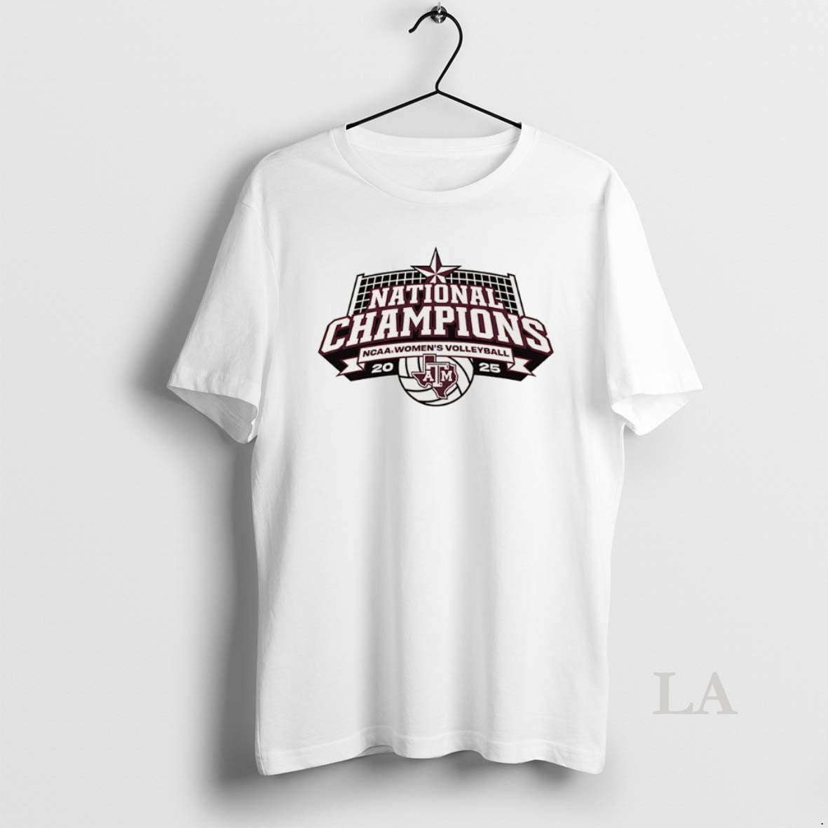 Original Texas Am Ncaa Womens Volleyball 2025 National Champions Logo