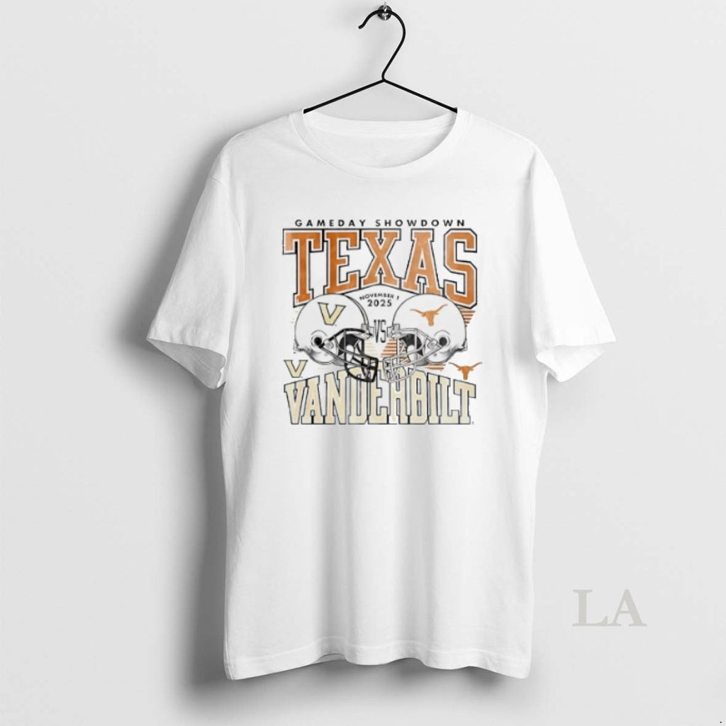 Original Texas Longhorns Vs Vanderbilt Commodores Gameday Showdow 2025