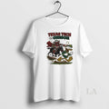 Original Texas Tech Red Raiders Vs Oregon Ducks Ncaa Playoff Football Mascots Fight Retro