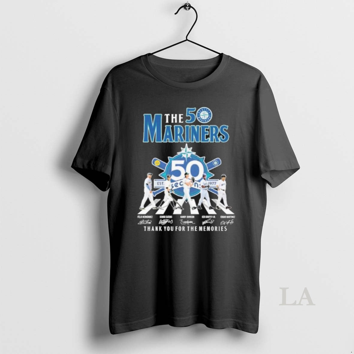 Original The Seattle Mariners Abbey Road 50 Seasons 1977 2026