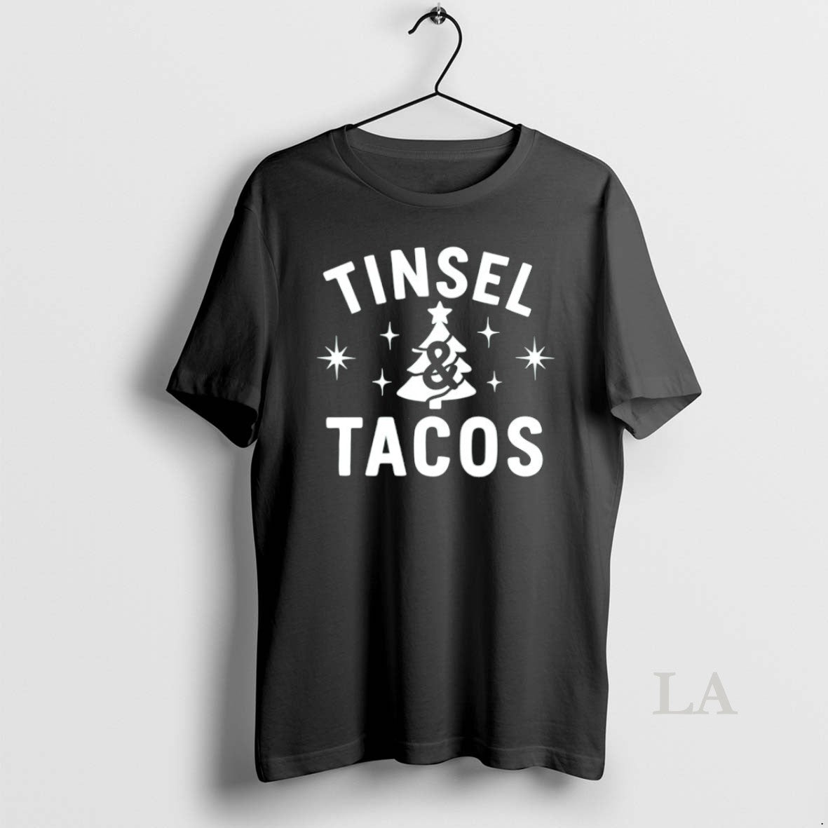 Original Tinsel And Tacos Christmas Tree