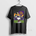 Original Top Minnesota Vikings X Snoopy Cartoon Valentine 2026
