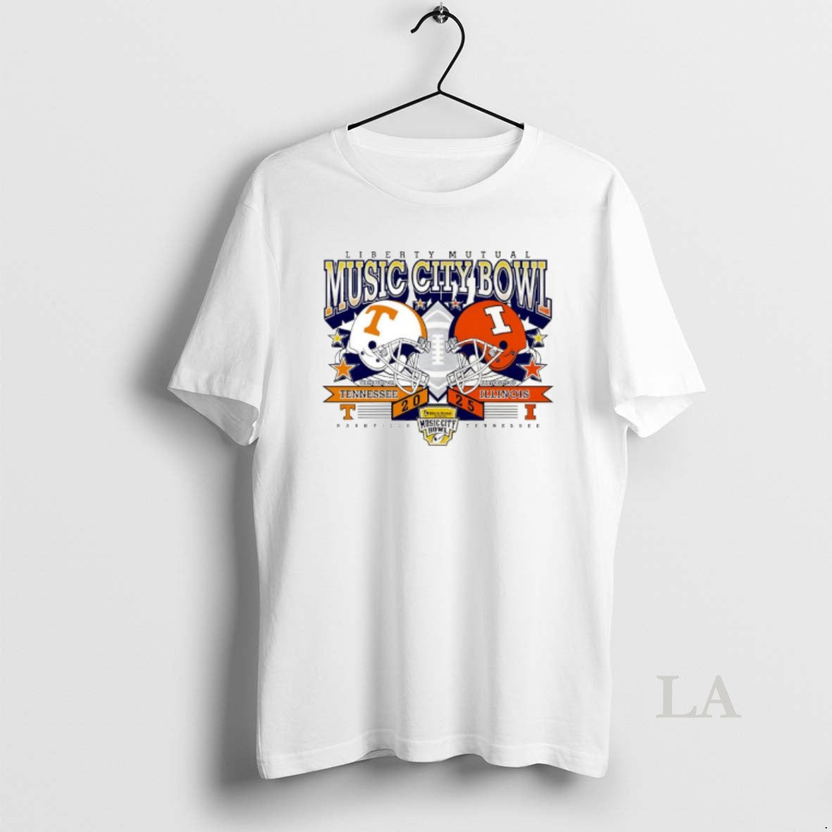 Original Top Tennessee Volunteers Vs Illinois Fighting Illini Liberty Mutual Music City Bowl 2025