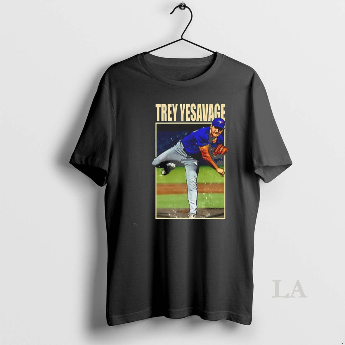 Original Trey Yesavage Toronto Blue Jays Vintage Art
