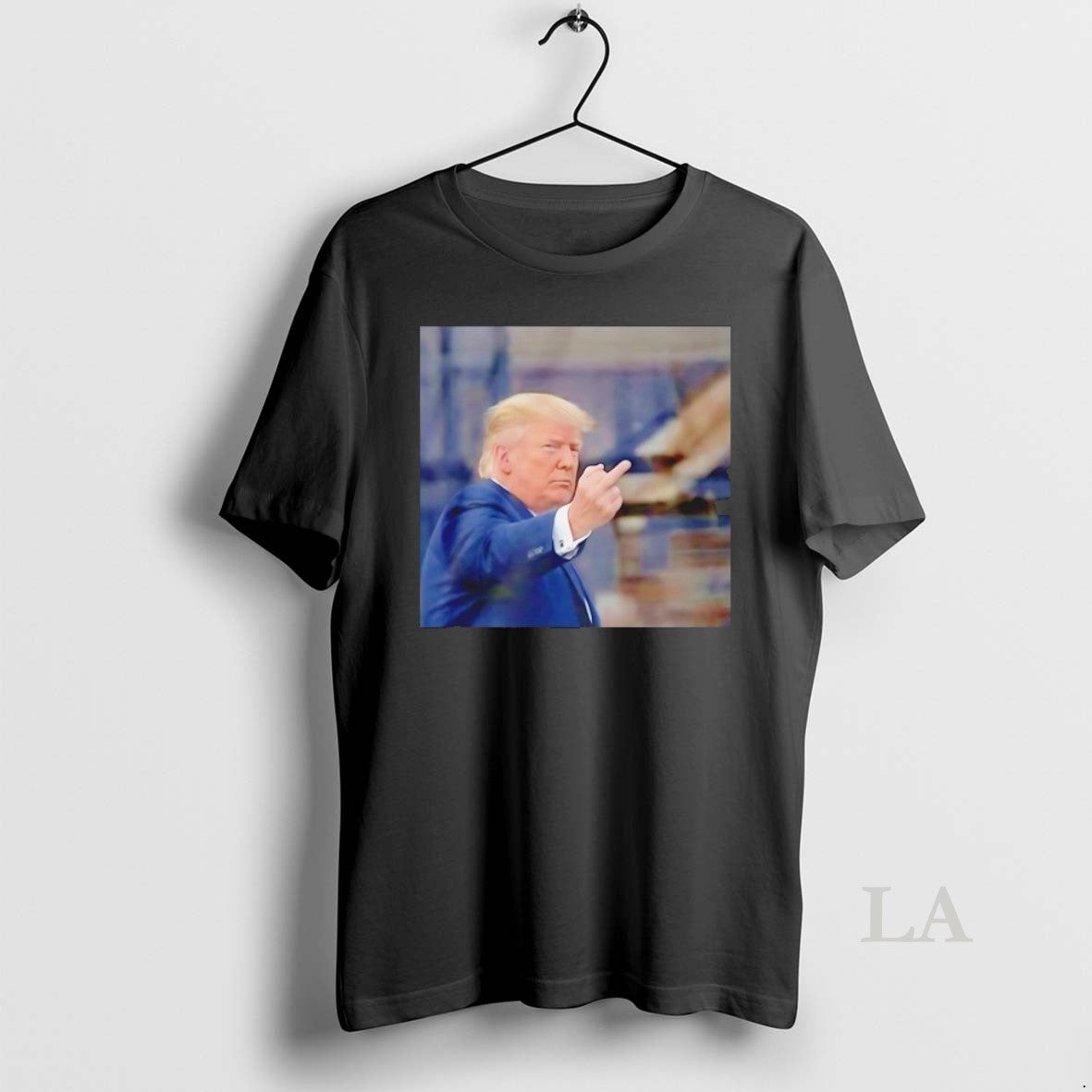 Original Trump Flips Off Middle Finger On Michigan