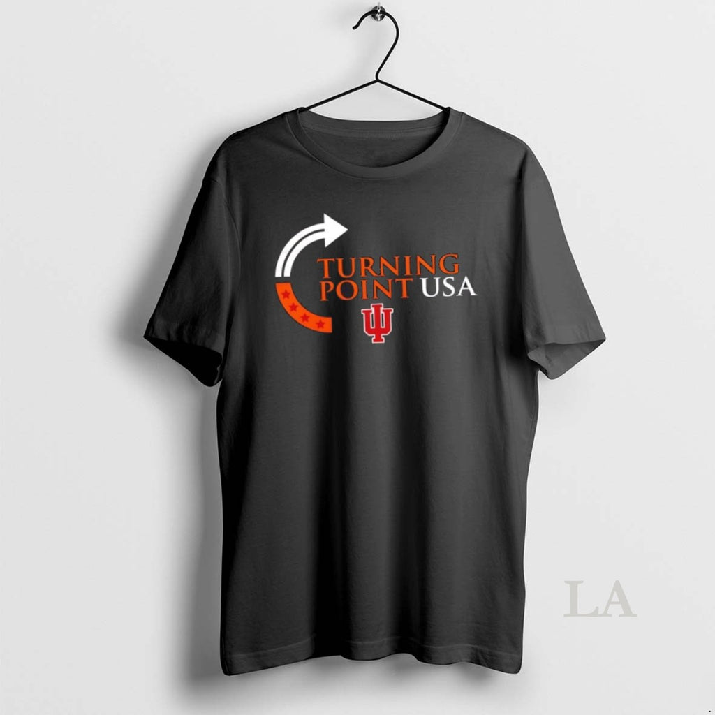 Original Turning Point Usa Charlie Kirk X Indiana University Bloomington 2 Sided