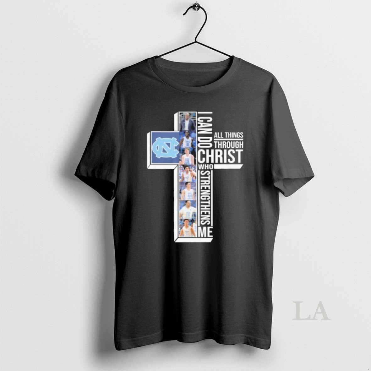 Original Unc Mens Basketball I Can Do All Things Through Christ Who Strengthens Me
