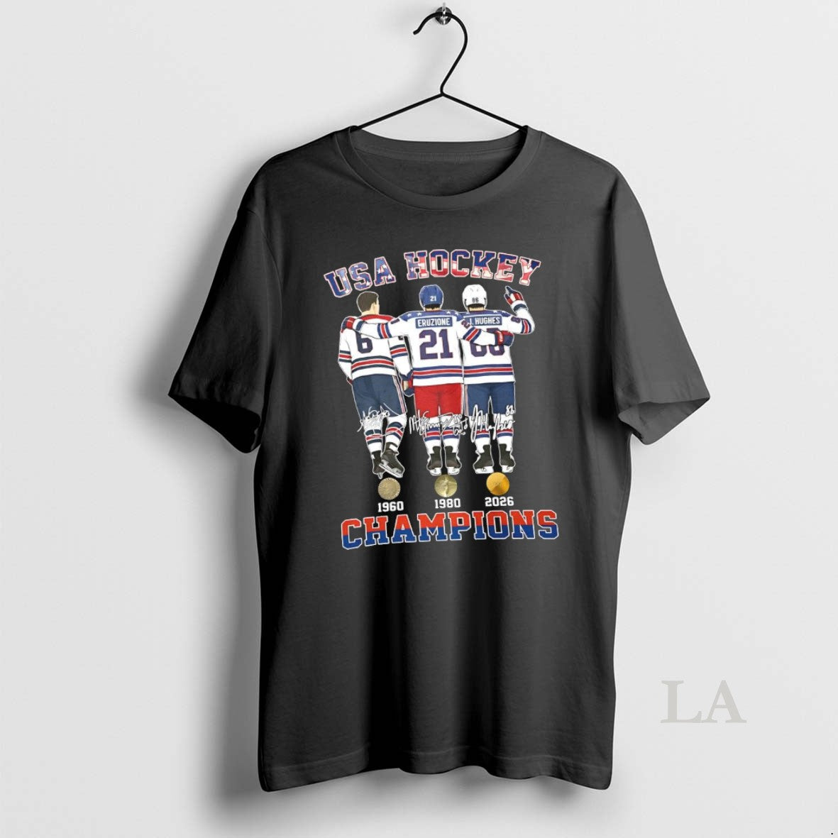 Original Usa Hockey Champions 1960 1980 2026 Player Signature