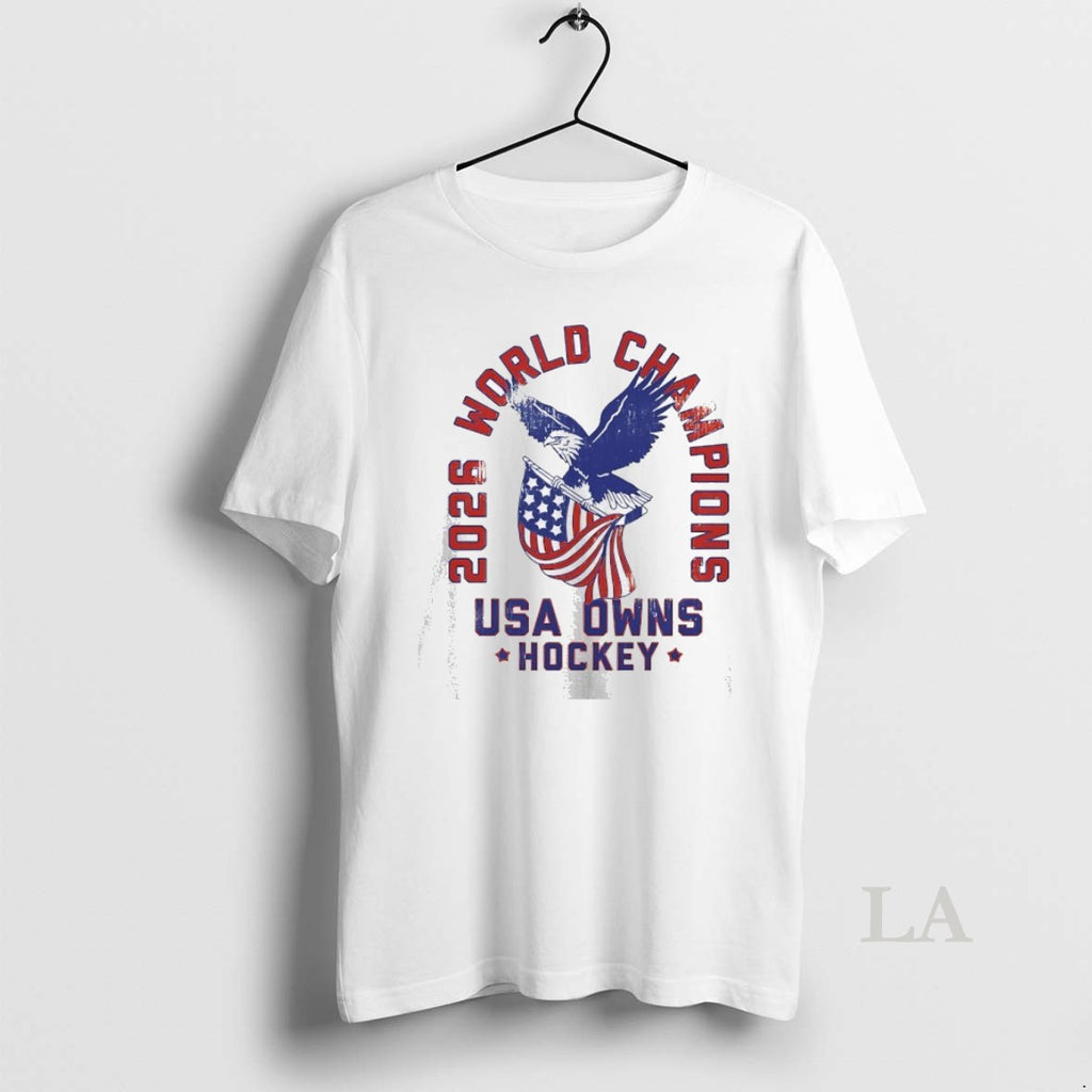 Original Usa Owns Hockey 2026 World Champions Vintage