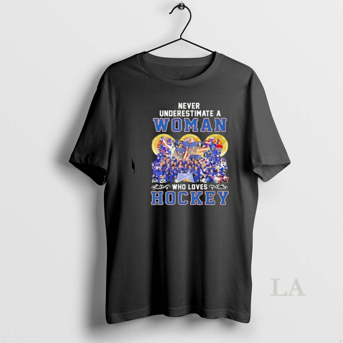 Original Usa Team Never Underestimate A Woman Who Loves Hockey
