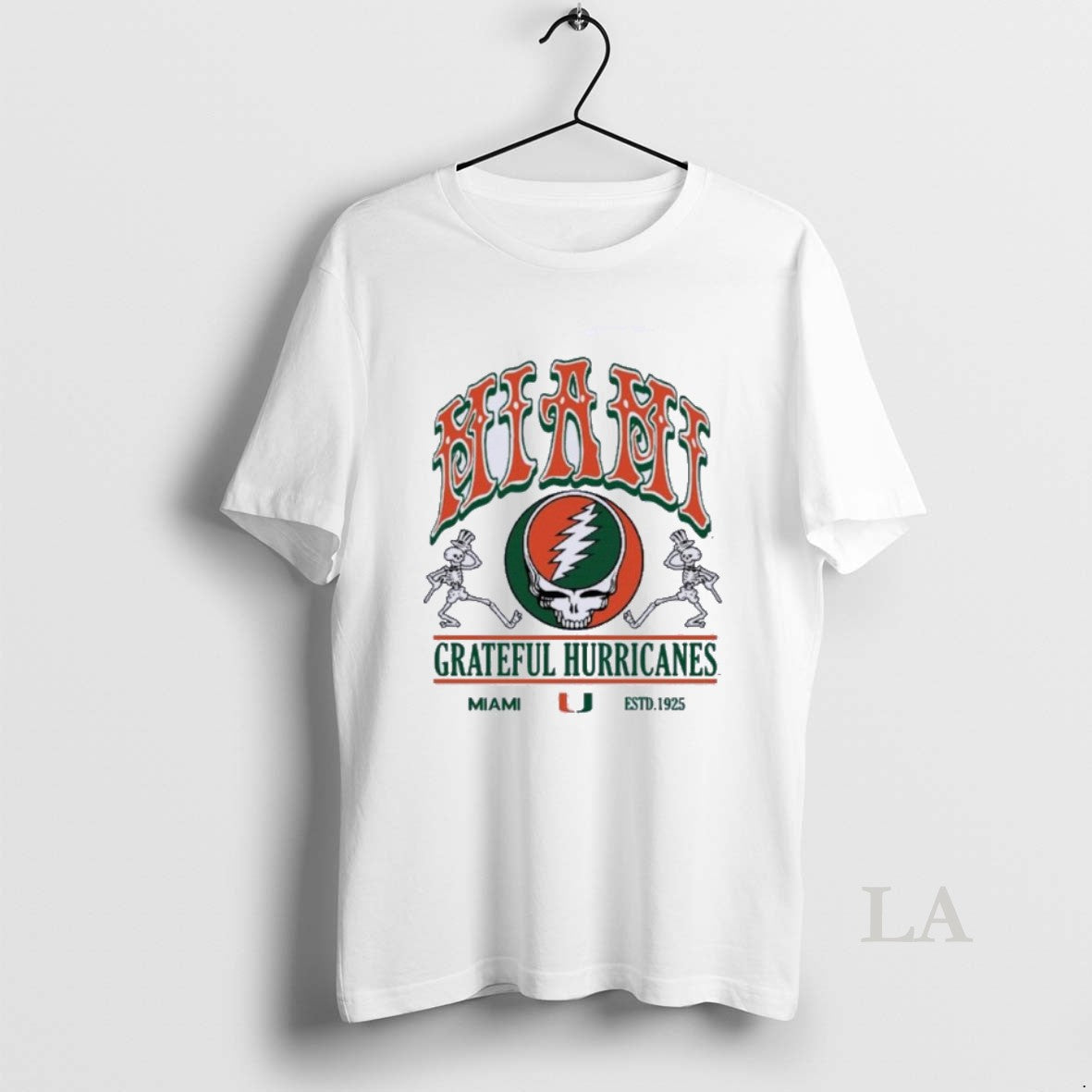 Original University Of Miami X Grateful Hurricanes
