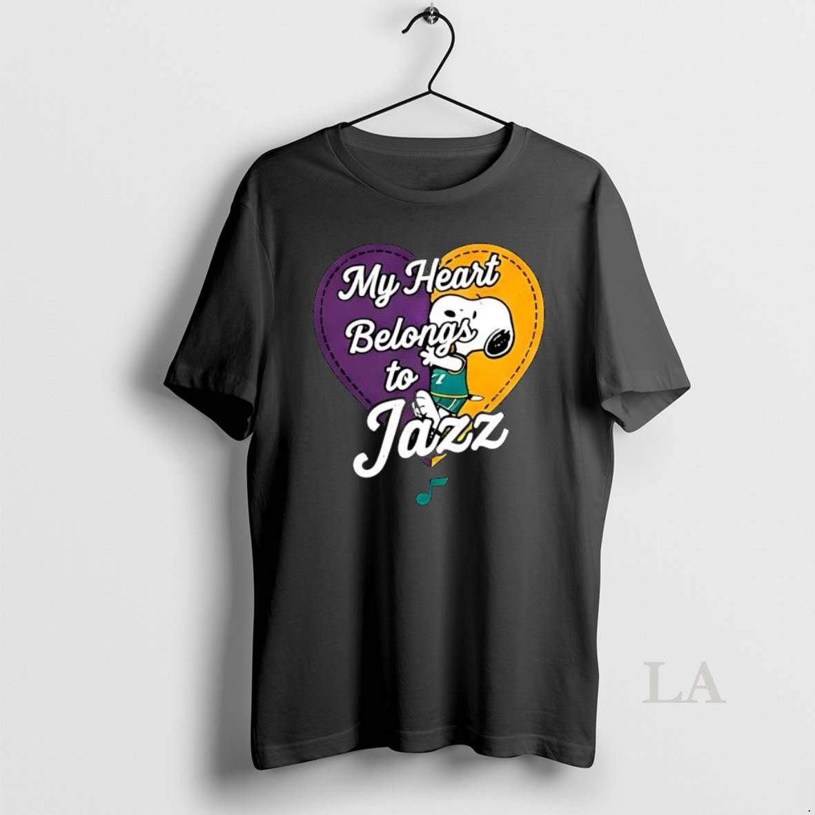 Original Utah Jazz X Snoopy Cartoon Valentine 2026