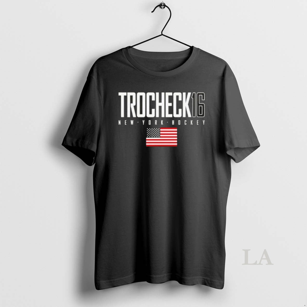 Original Vincent Trocheck 16 New York Rangers Usa Flag Elite