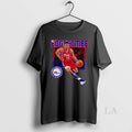 Original Vj Edgecombe Philadelphia 76ers Basketball Player Action Graphic