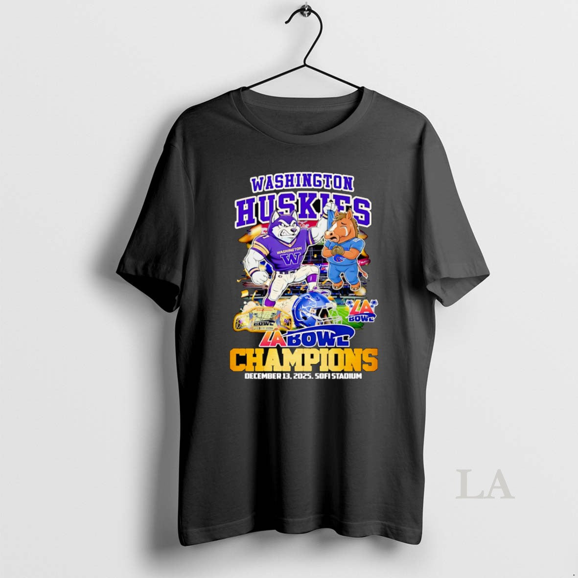 Original Washington Huskies La Bowl Champions Mascot