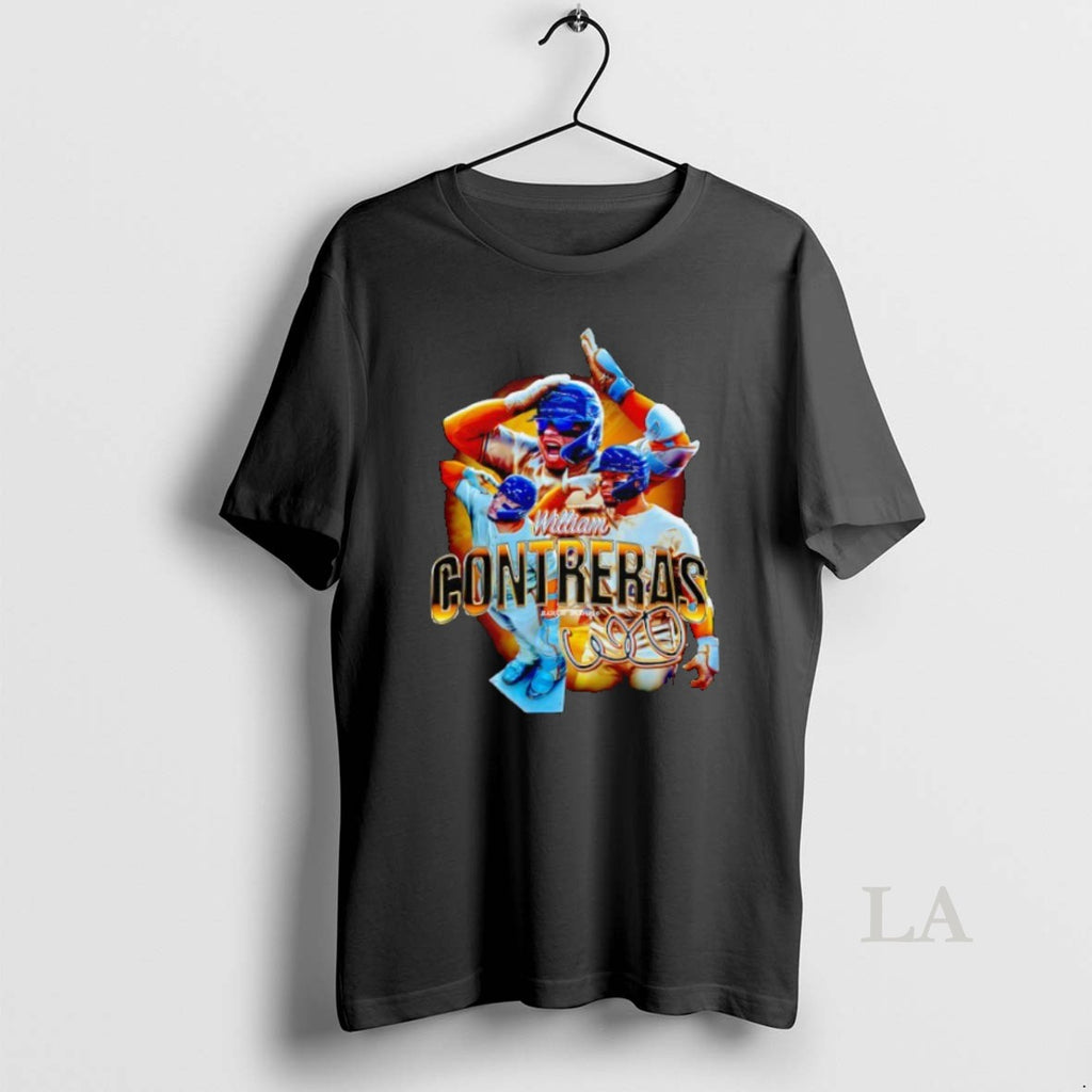 Original William Contreras Milwaukee Brewers Baseball Signature Graphic