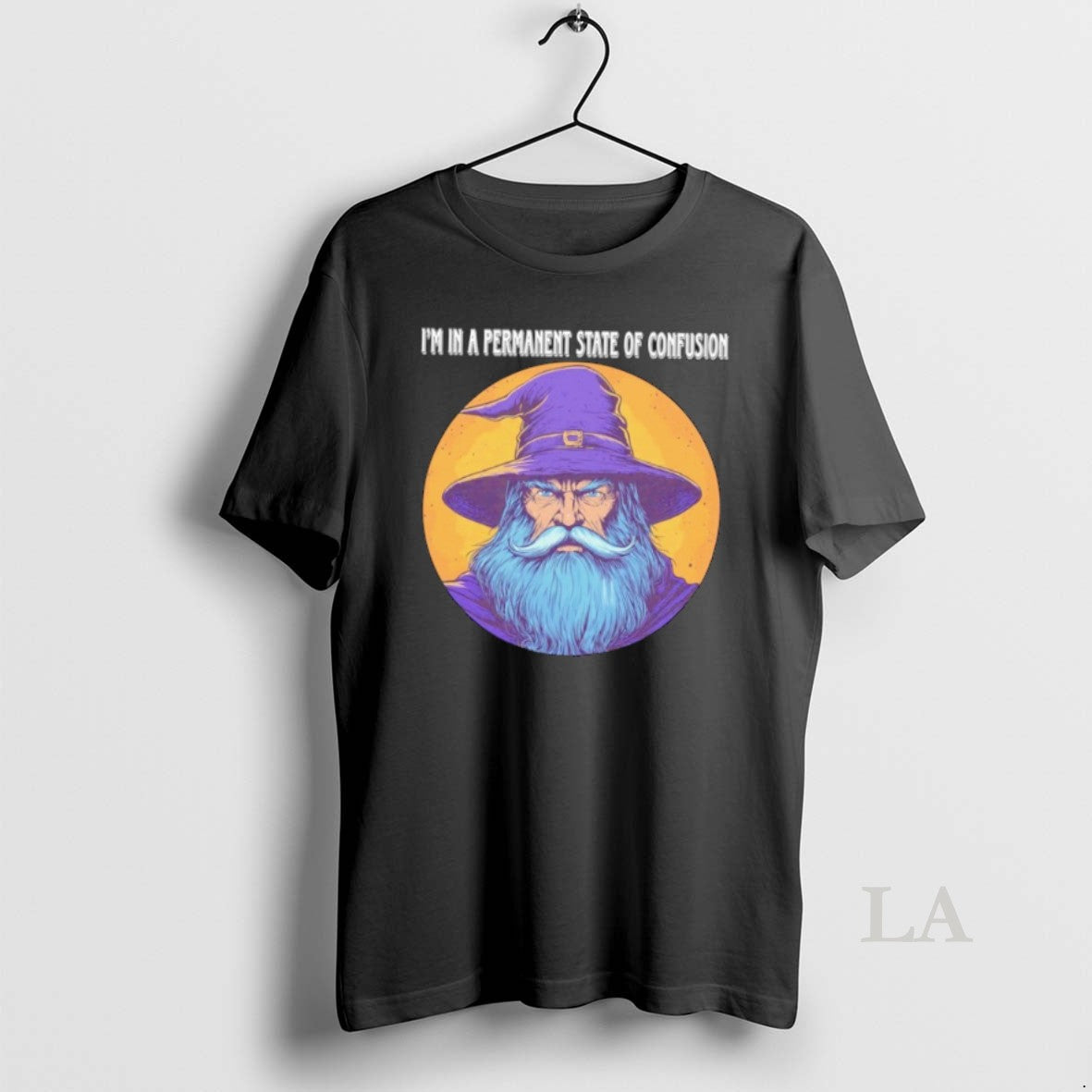 Original Wizard Im In A Permanent State Of Confusion Unisex , , , Long Sleeve Tee