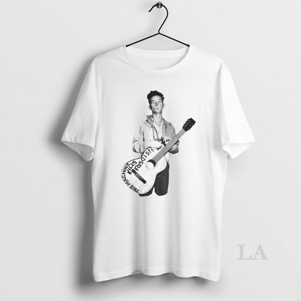 Original Woody Guthrie This Machine Kills Fascists Anti Fascist Vintage