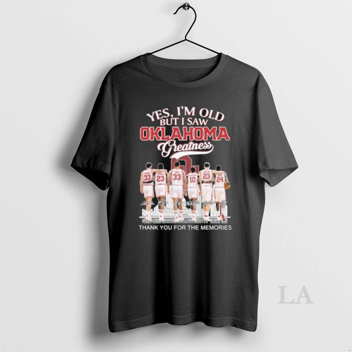 Original Yes Im Old But I Saw Oklahoma Mens Basketball Greatness