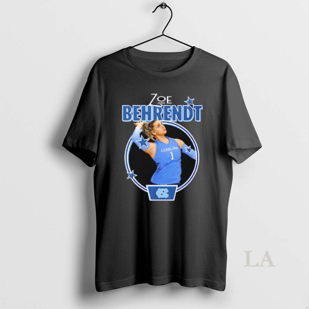 Original Zoe Behrendt Unc Volleyball Portrait