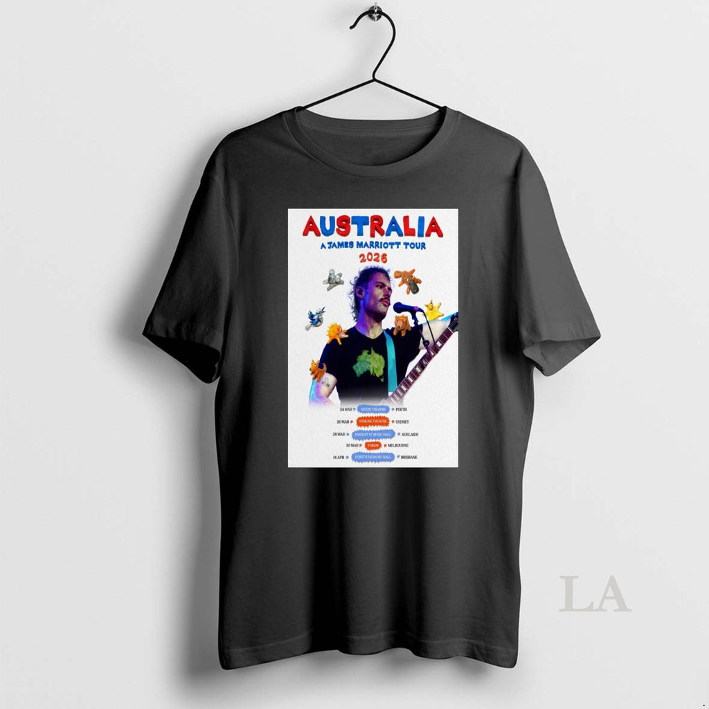 Original James Marriott Australia Tour 2026
