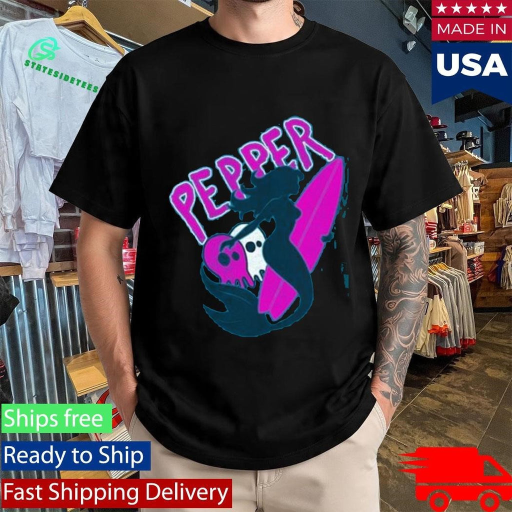 Pepper Sapphire Skullconut Mermaid Shirt Unisex , , , Long Sleeve Tee