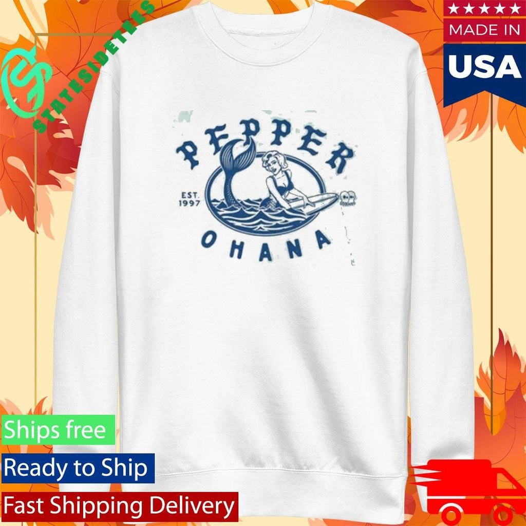 Pepper Skullconut Mermaid Youth Shirt Unisex , , , Long Sleeve Tee