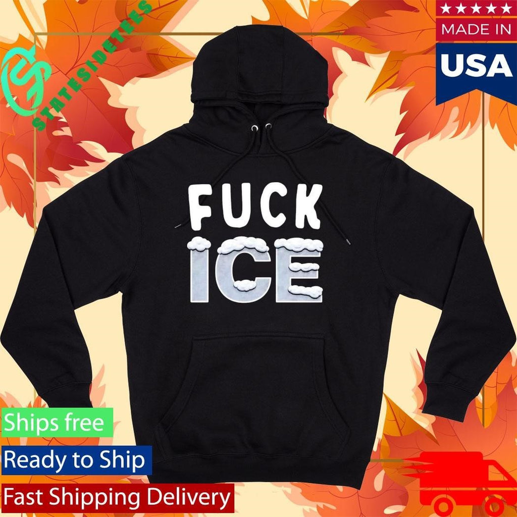 Phoebe Lunny Wears Fuck ICE Shirt Unisex , , , Long Sleeve Tee