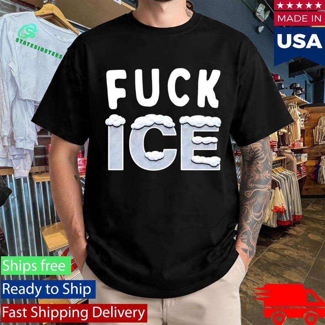 Phoebe Lunny Wears Fuck ICE Shirt Unisex , , , Long Sleeve Tee
