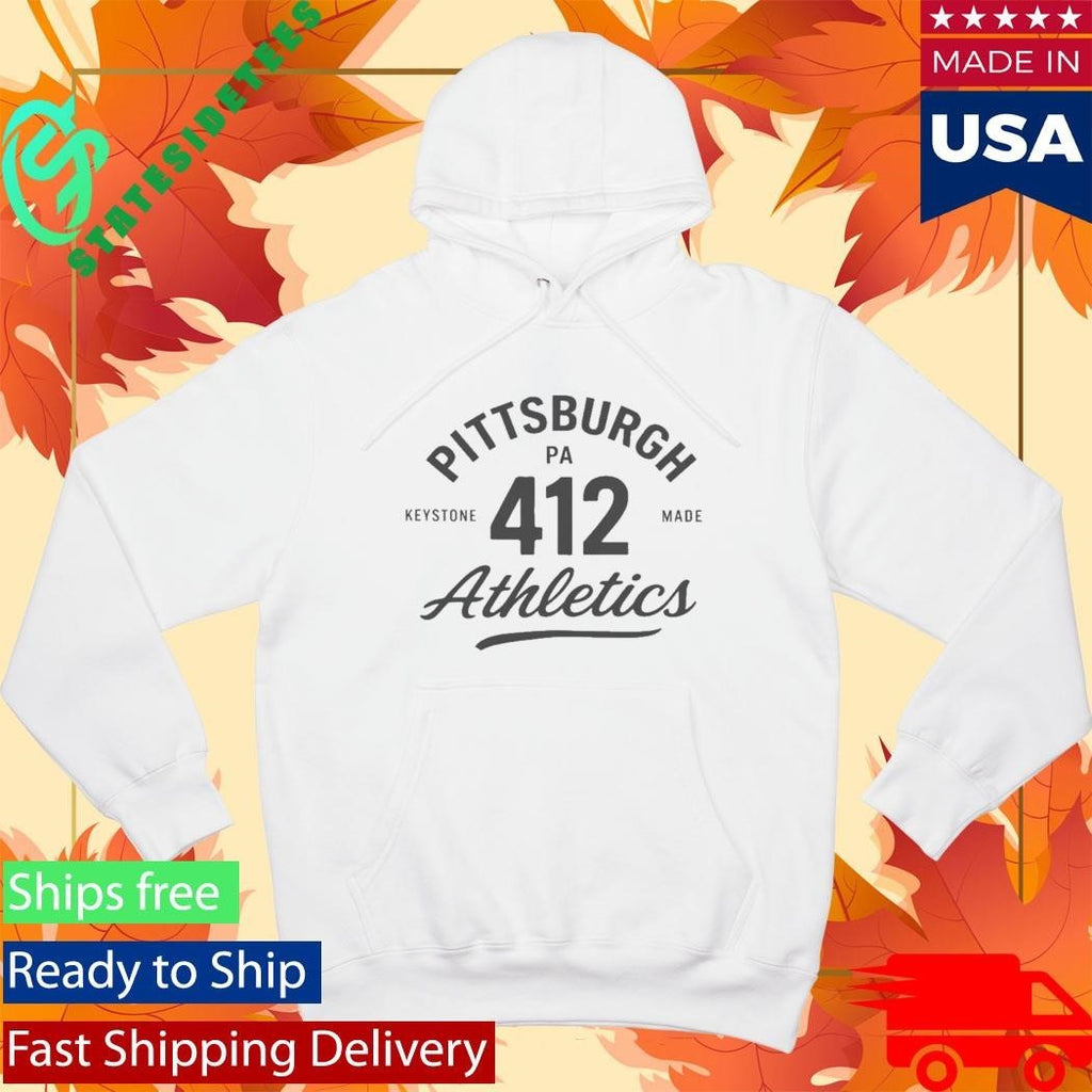 Pittsburgh Athletics Keystone 412 Shirt Unisex , , , Long Sleeve Tee