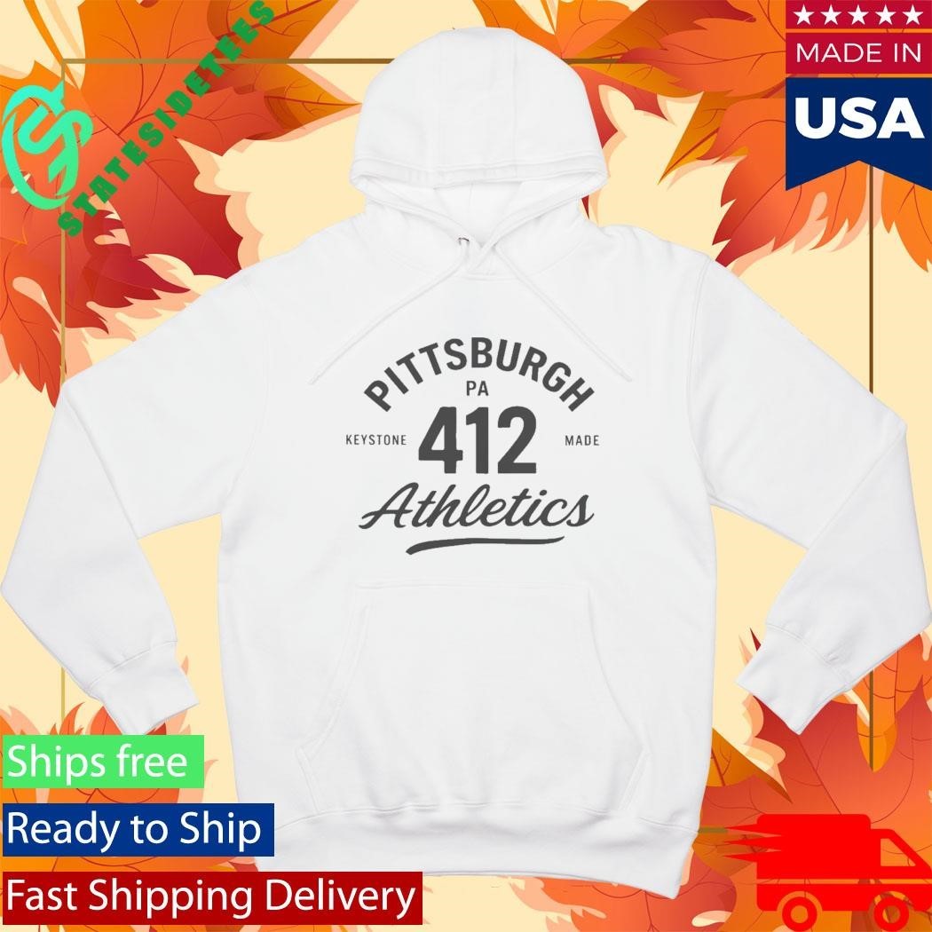 Pittsburgh Athletics Keystone 412 Shirt Unisex , , , Long Sleeve Tee
