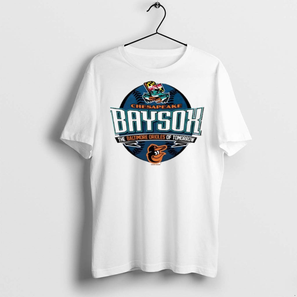 Premium Chesapeake Baysox The Baltimore Orioles Of Tomorrow Logo T Shirts