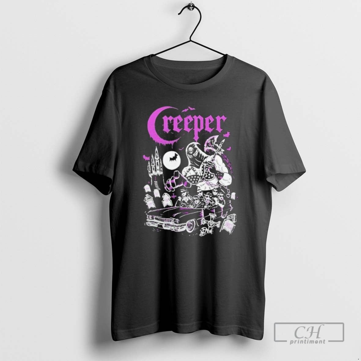 Premium Creeper Mistress Of Death Car Shirt Sweater
