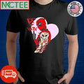 Premium Deadpool I Heart You DP + Woly shirt Unisex , , , Long Sleeve Tee