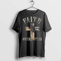 Premium Faith Over Fear Cross Crown Of Thorns T Shirts