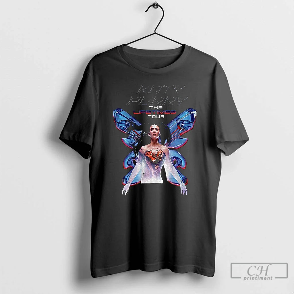 Premium Katy Perry The Lifetimes Tour 2025 World Tour T Shirts Unisex , , , Long Sleeve Tee