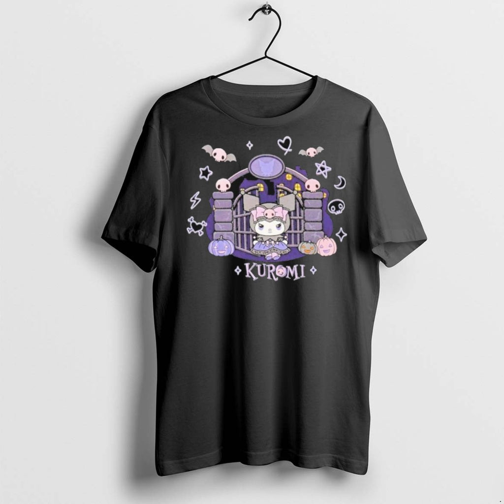 Premium Kuromi Mischief Mansion Boo Halloween T Shirts