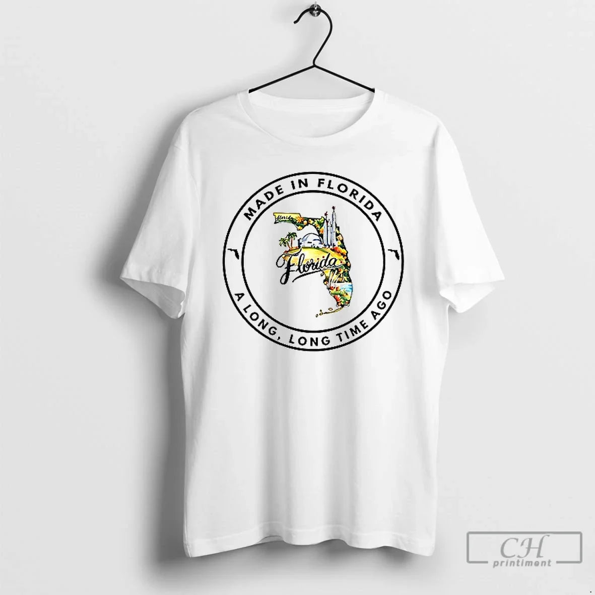 Premium Made In Florida A Long Long Time Ago Ceramic Ceramic And Classic Dad Cap Unisex , , , Long Sleeve Tee