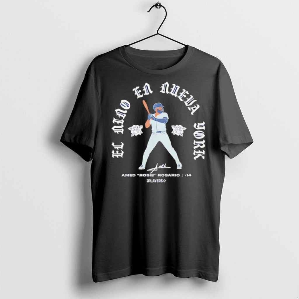Premium New York Yankees El Nino En Nueva York Amed Rosie Rosario 14 T Shirts