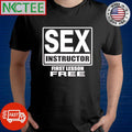 Premium Sex instructor first lesson free shirt Unisex , , , Long Sleeve Tee