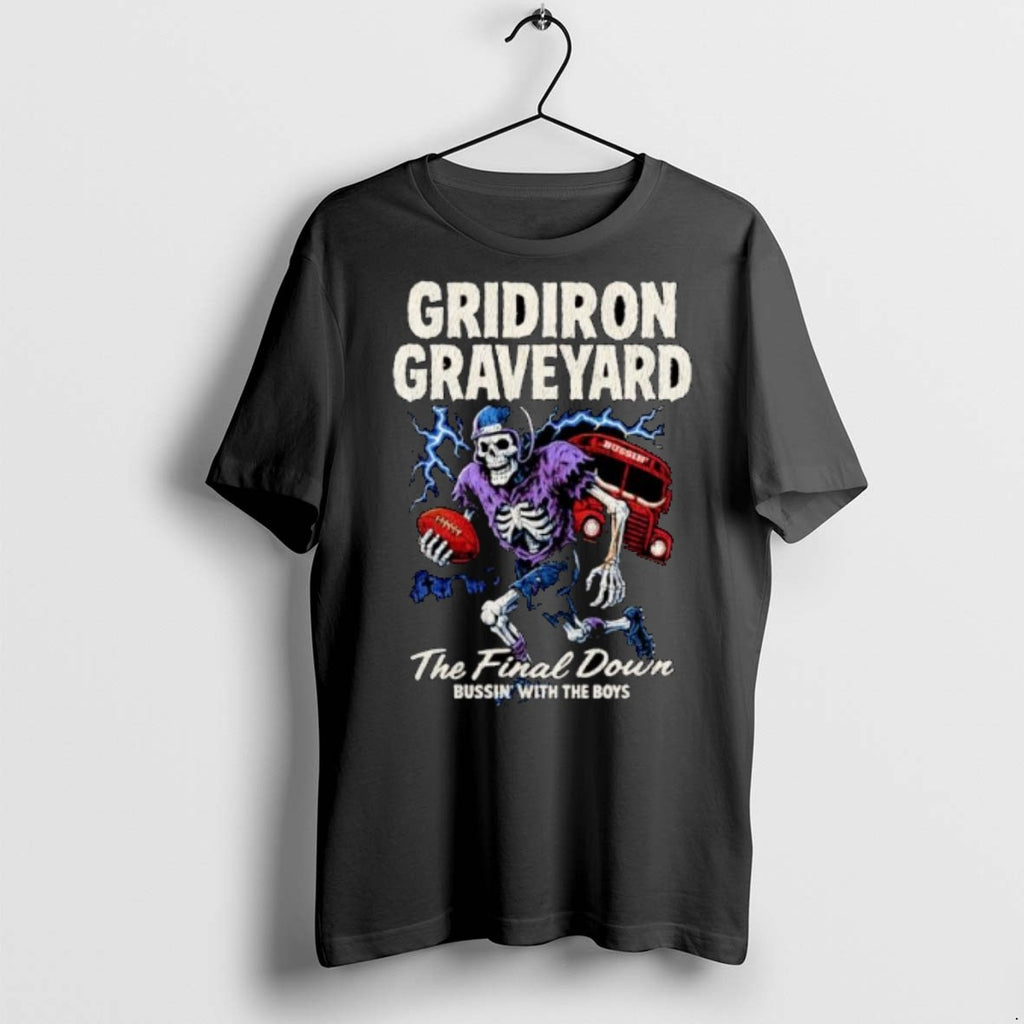 Premium Skeleton Gridiron Graveyard The Final Down Ornaments T Shirts