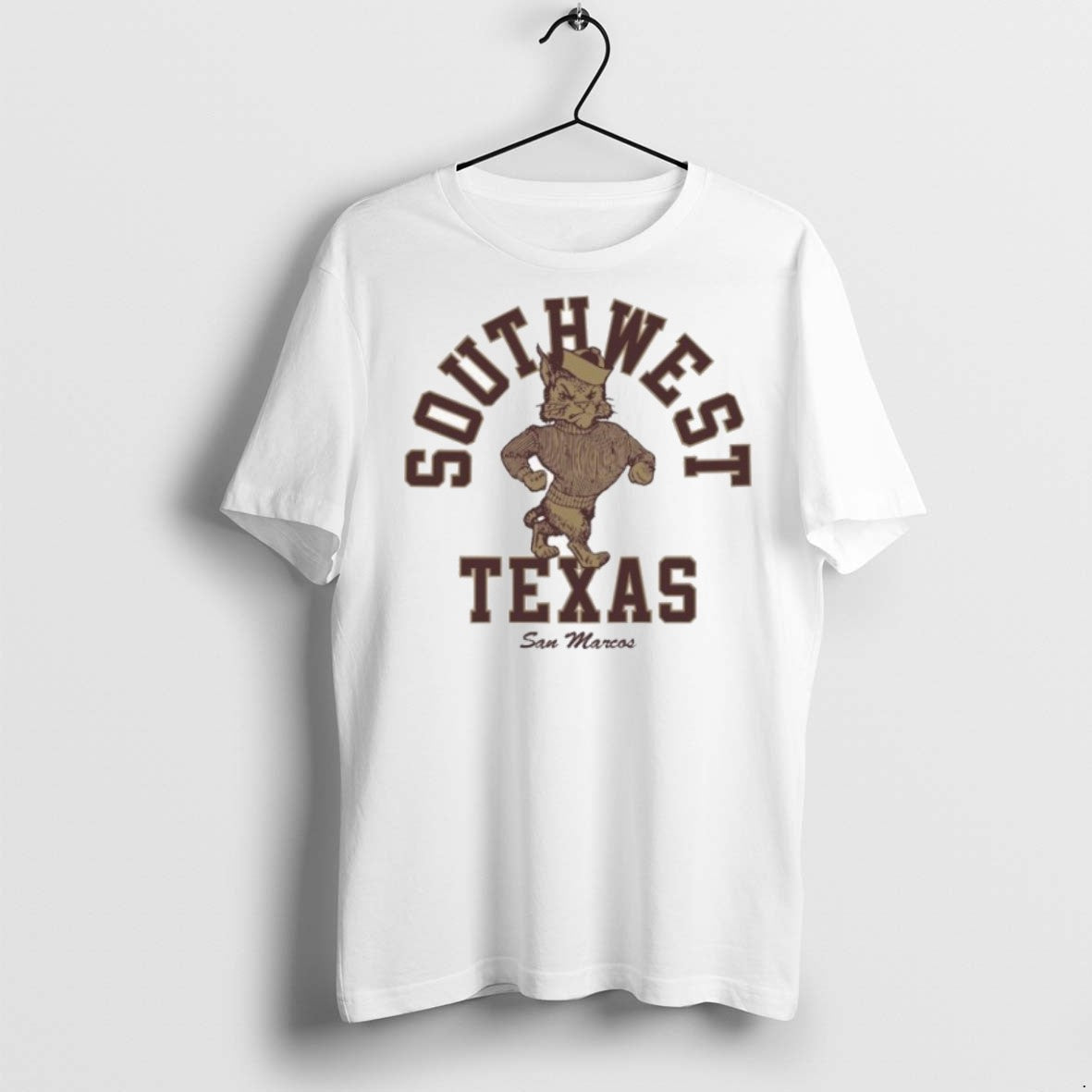 Premium Texas State Southwest Texas San Marcos Bobcat Mascot T Shirts