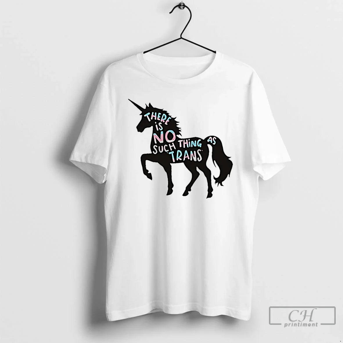 Premium There Is No Such Thing As Trans Unicorn T Shirts Unisex , , , Long Sleeve Tee