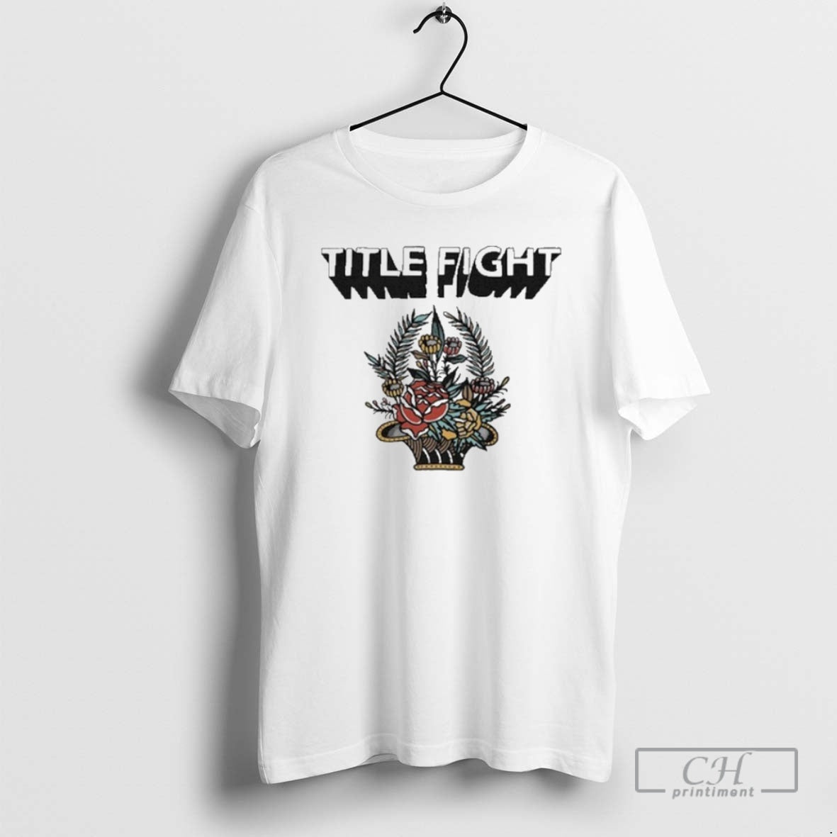 Premium Title Fight Flowers Shirt Sweater