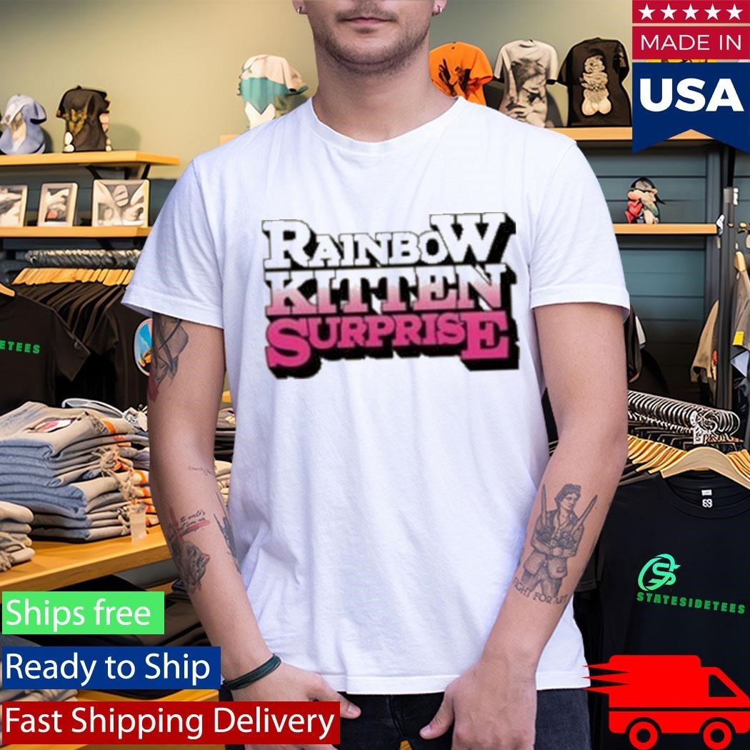 Rainbow Kitten Surprise Rks X Camp Oscar Shirt Unisex , , , Long Sleeve Tee